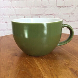 California Pantry Avocado Green Ceramic Handled Soup Mug - 18oz